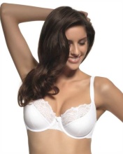Melody Balconnet bra мягкая чашка 6051(White) Melody Balconnet bra мягкая чашка 6051(White)